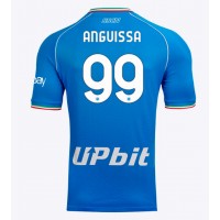 Camiseta SSC Napoli Frank Anguissa #99 Primera Equipación Replica 2023-24 mangas cortas